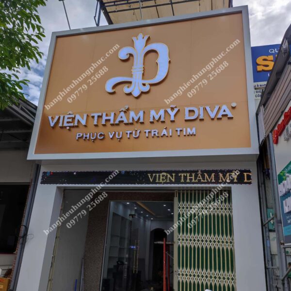 Báo giá làm bảng hiệu alu